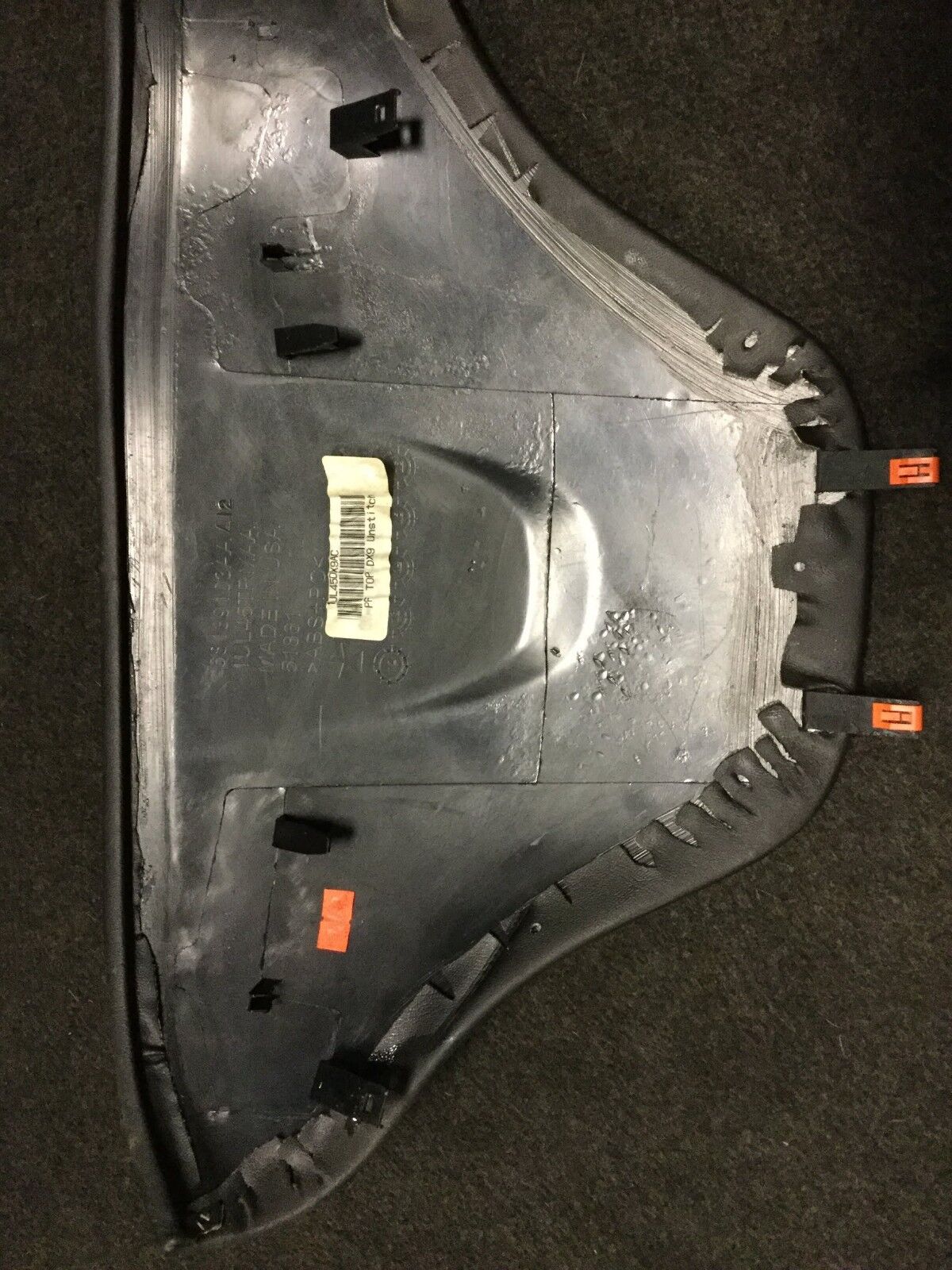 13 14 15 16 Dodge Dart Cluster Speedometer Hood Dash Bezel Trim OEM 4.000 Miles