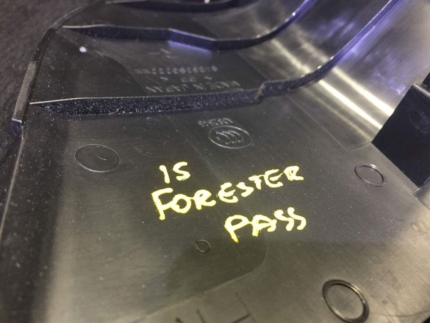 14 15 16 Subaru Forester Front Right Pass Side Lower Cowl Trim OEM 43k