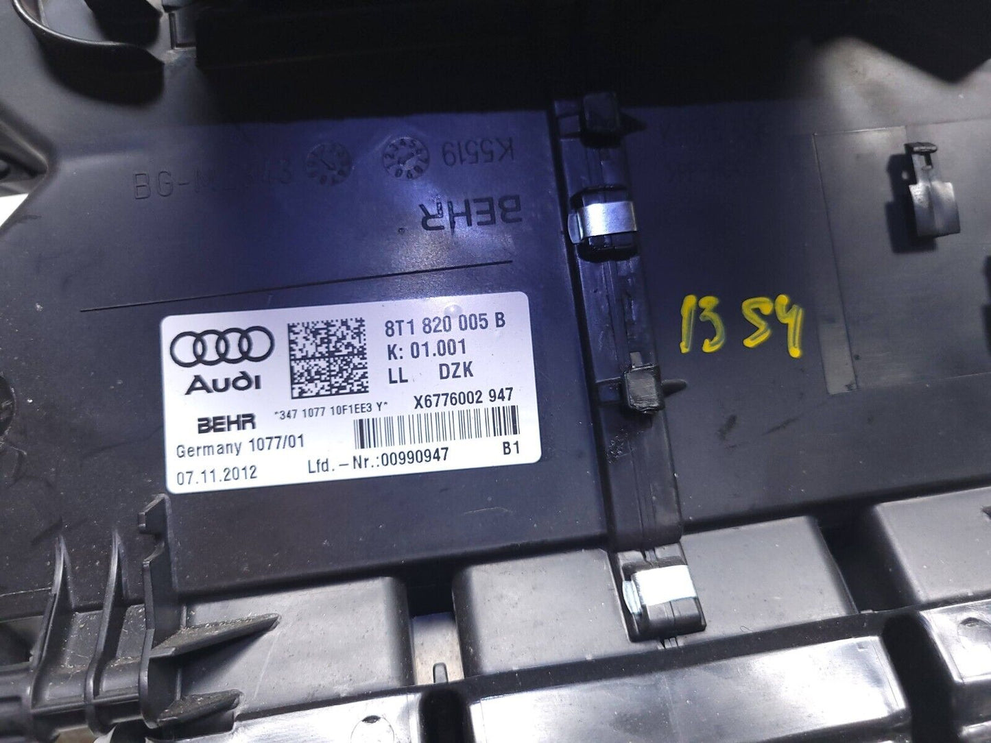 13 14 15 16 Audi A4 S4 AC A/c Cabin Heater Core Blower Motor Housing OEM