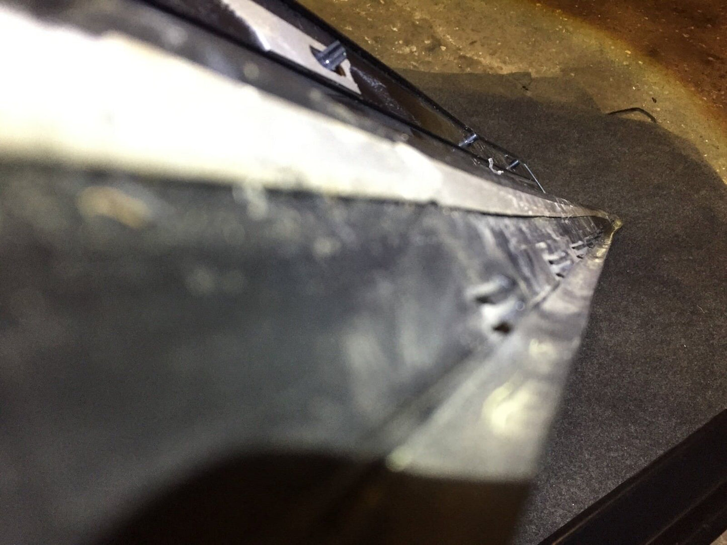 04 05 06  Audi A4 B6 Convertible Right Pass Door Sealing Strip Molding OEM