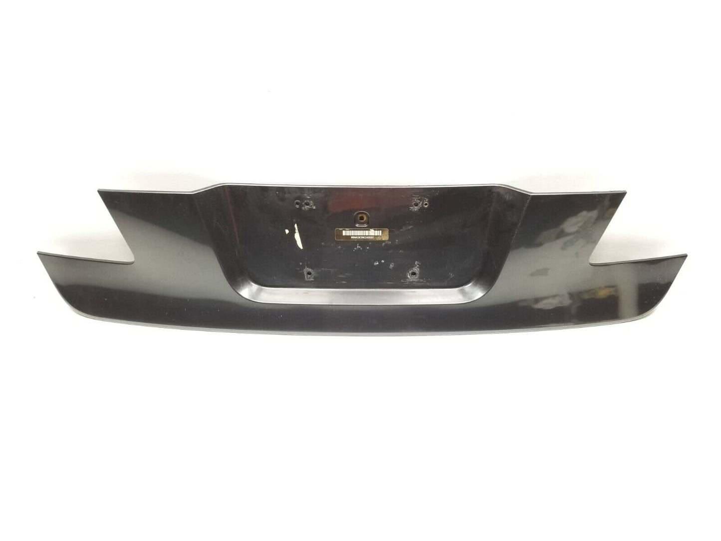 09 10 11 12 BMW 750li F02 Trunk Lid License Plate Panel Trim Finisher Cover OEM