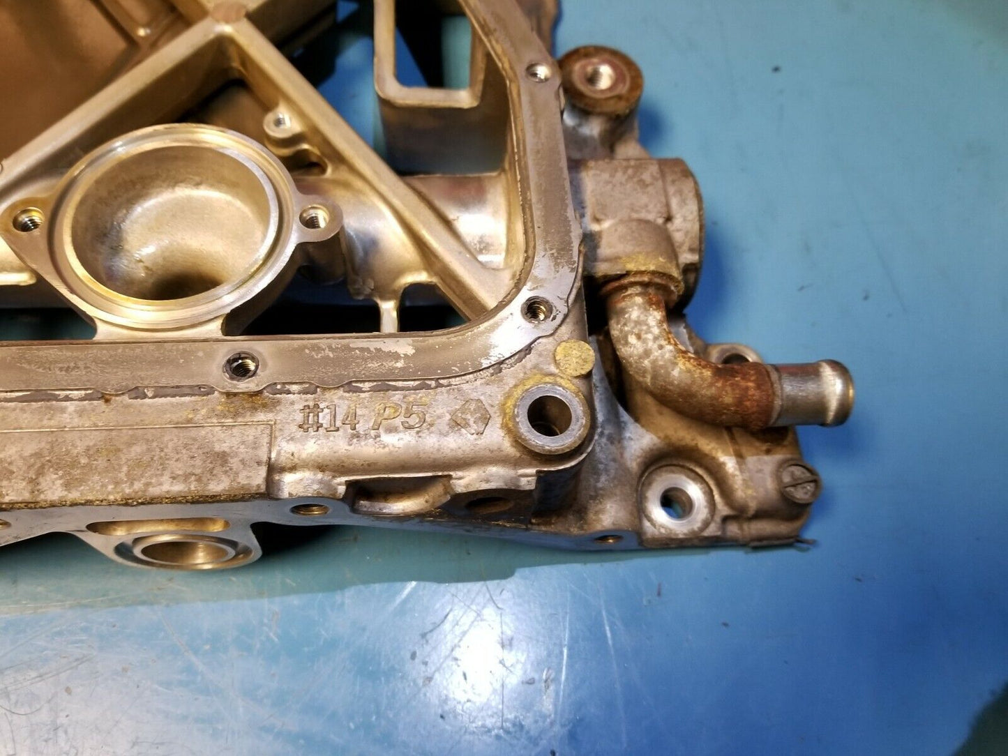 13 14 15 Subaru Xv Crosstrek 2.0l Engine Cover Thermostat Housing OEM 86k Miles