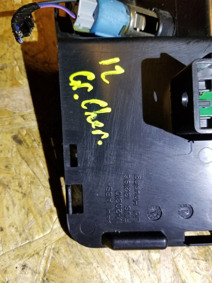 11 12 13 Jeep Grand Cherokee Tray Door Lid W/ 12v Dc Socket OEM