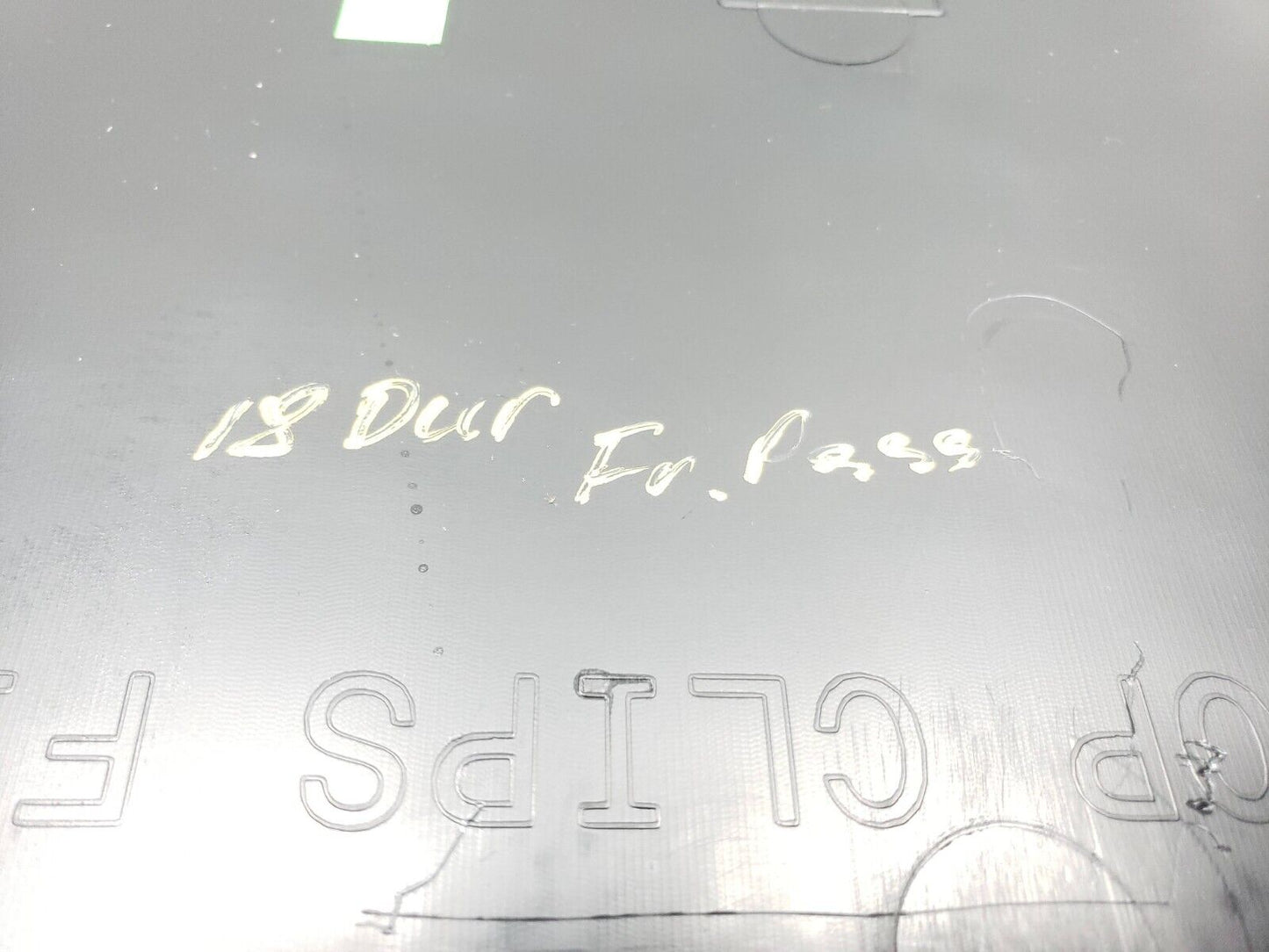 16 17 18 19 20 Dodge Durango Front Right Pass Seat Rear Cover OEM 63k Miles