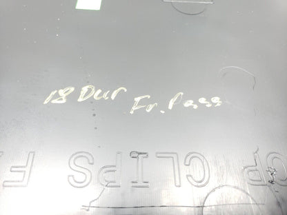 16 17 18 19 20 Dodge Durango Front Right Pass Seat Rear Cover OEM 63k Miles