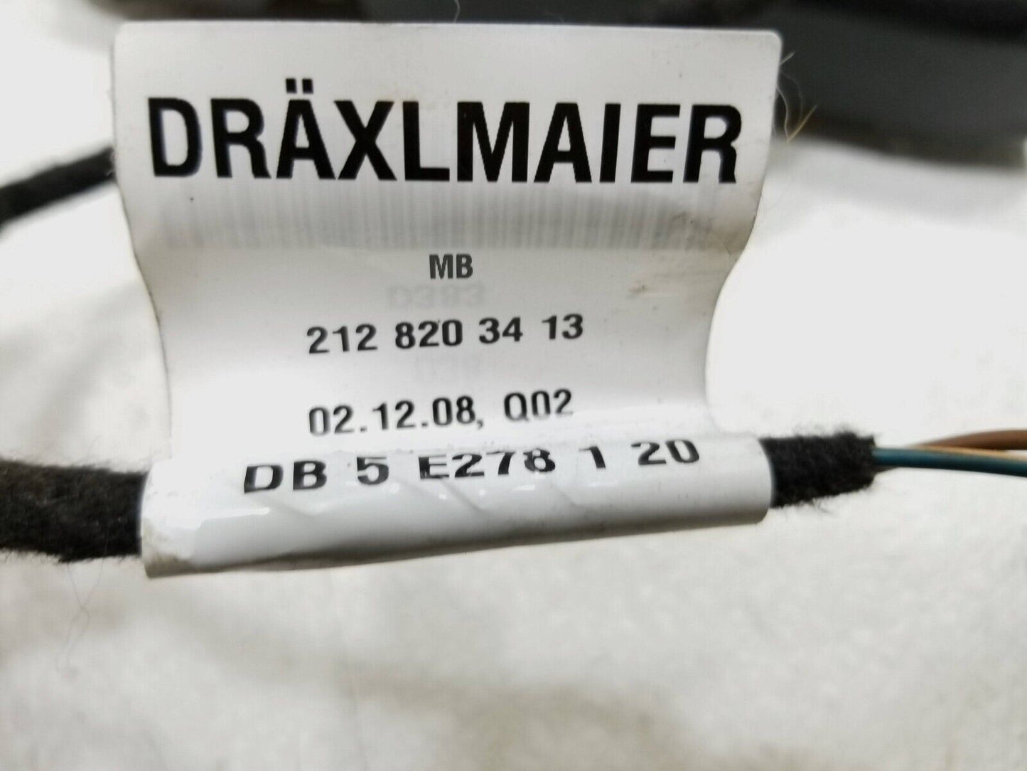 2011 - 2015 Mercedes E350 W212 Rear Seat Headrest Adjuster Motor Pair OEM