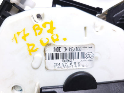12-19 Volkswagen Passat Rear Door Lock Actuator Driver Side Left OEM