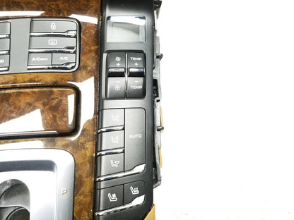2011 - 2014 Porsche Cayenne Center Console Upper Trim Switch Panel 7p5863419 OEM