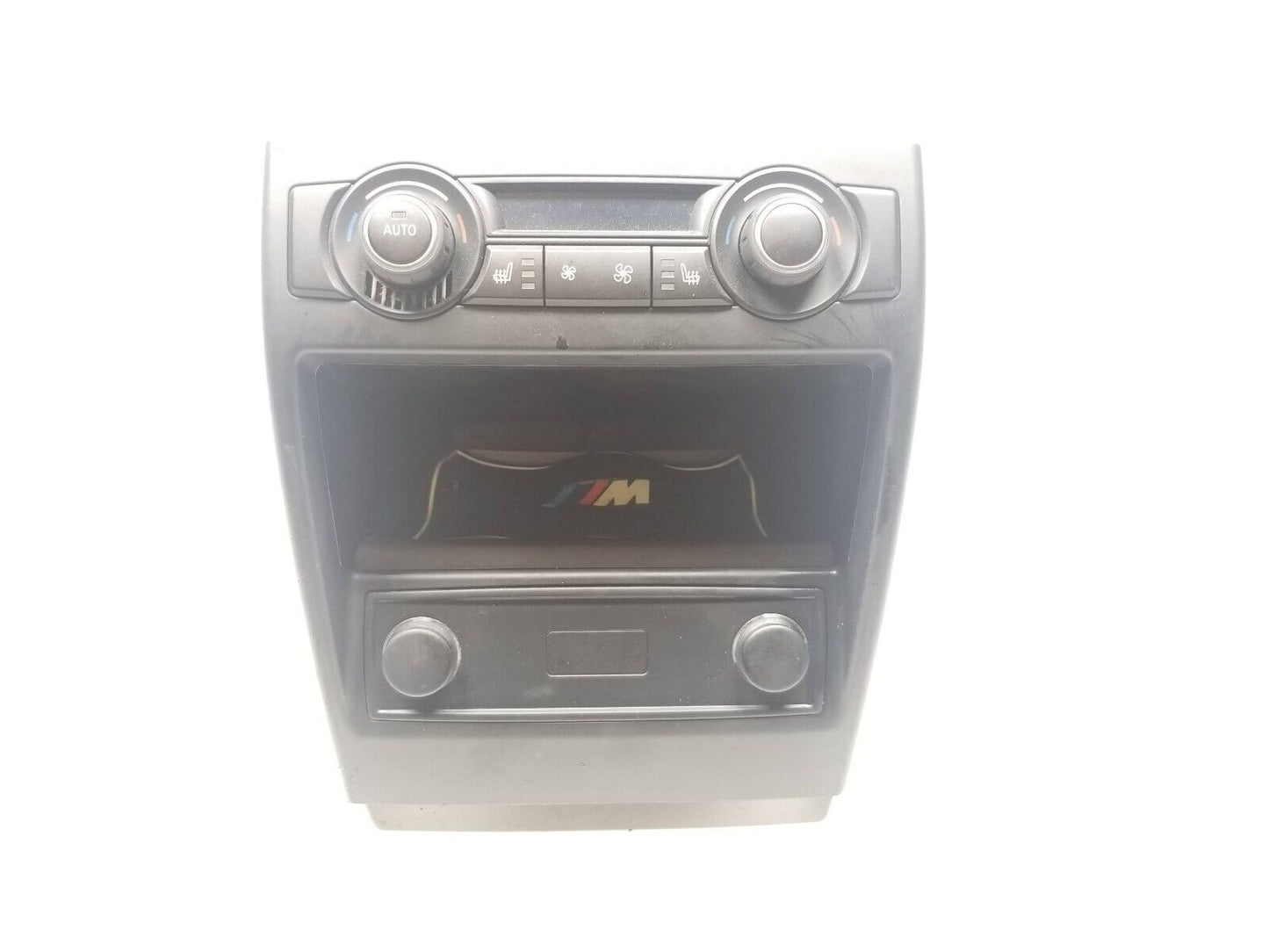 07 08 09 10 11 12 13 BMW X6 Rear Console Trim Climate Control Switch Panel OEM