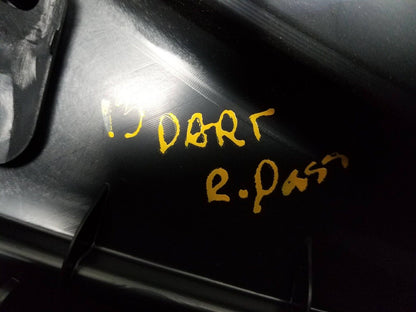 13 14 15 16 Dodge Dart Rear Right Pass Door Trim Panel OEM 52k Miles