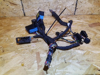 04 05 06 07 BMW 530xi E60 Door Wire Harness Connecting Plug 4pcs OEM