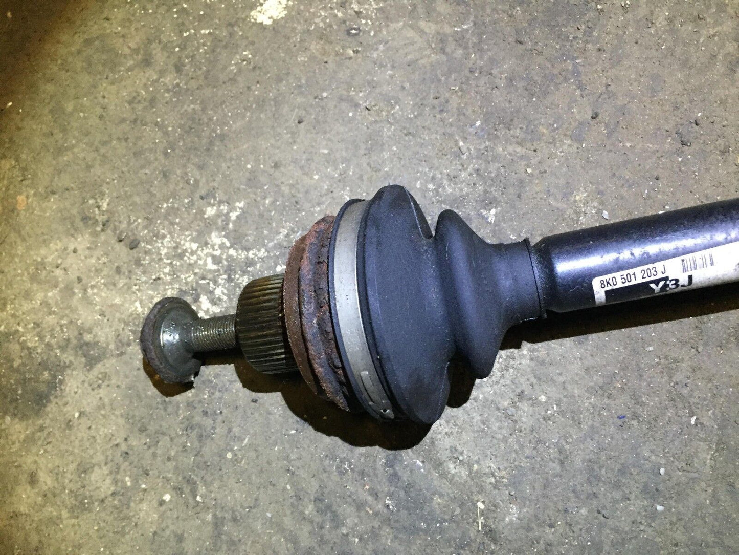09 10 11 12 Audi A5 Quattro 3.2l Rear Driver Axle Shaft OEM D7