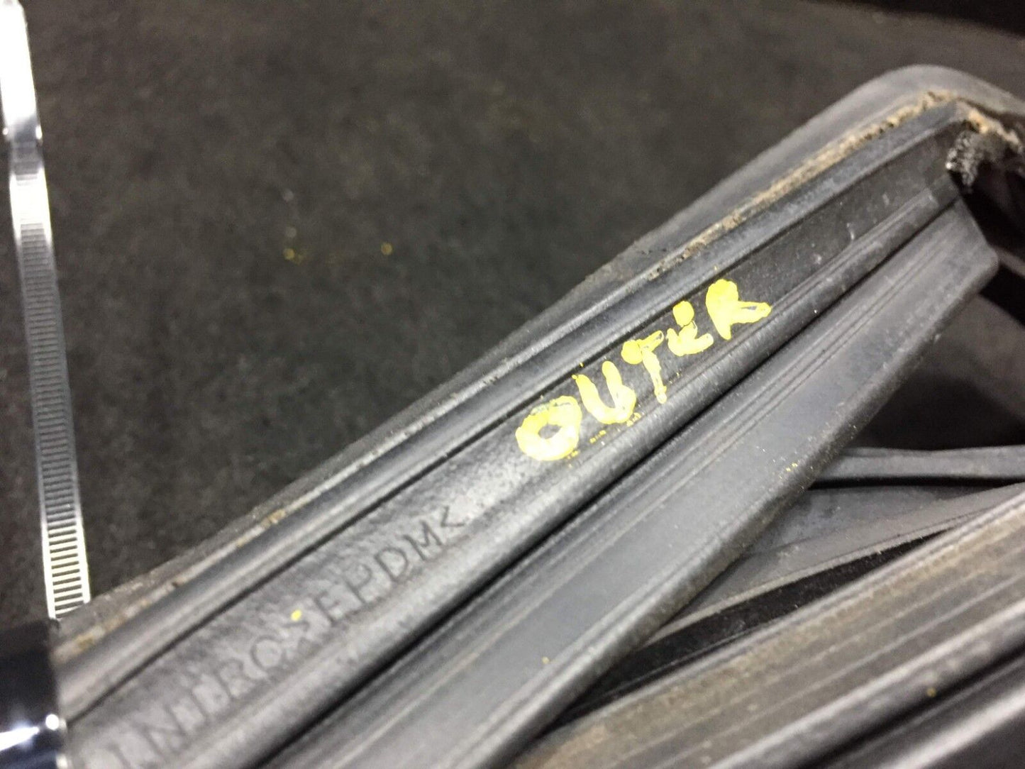 09 - 14 Acura Tsx Rear Rh Right Passenger Door Outer Weather Strip Seal OEM D28