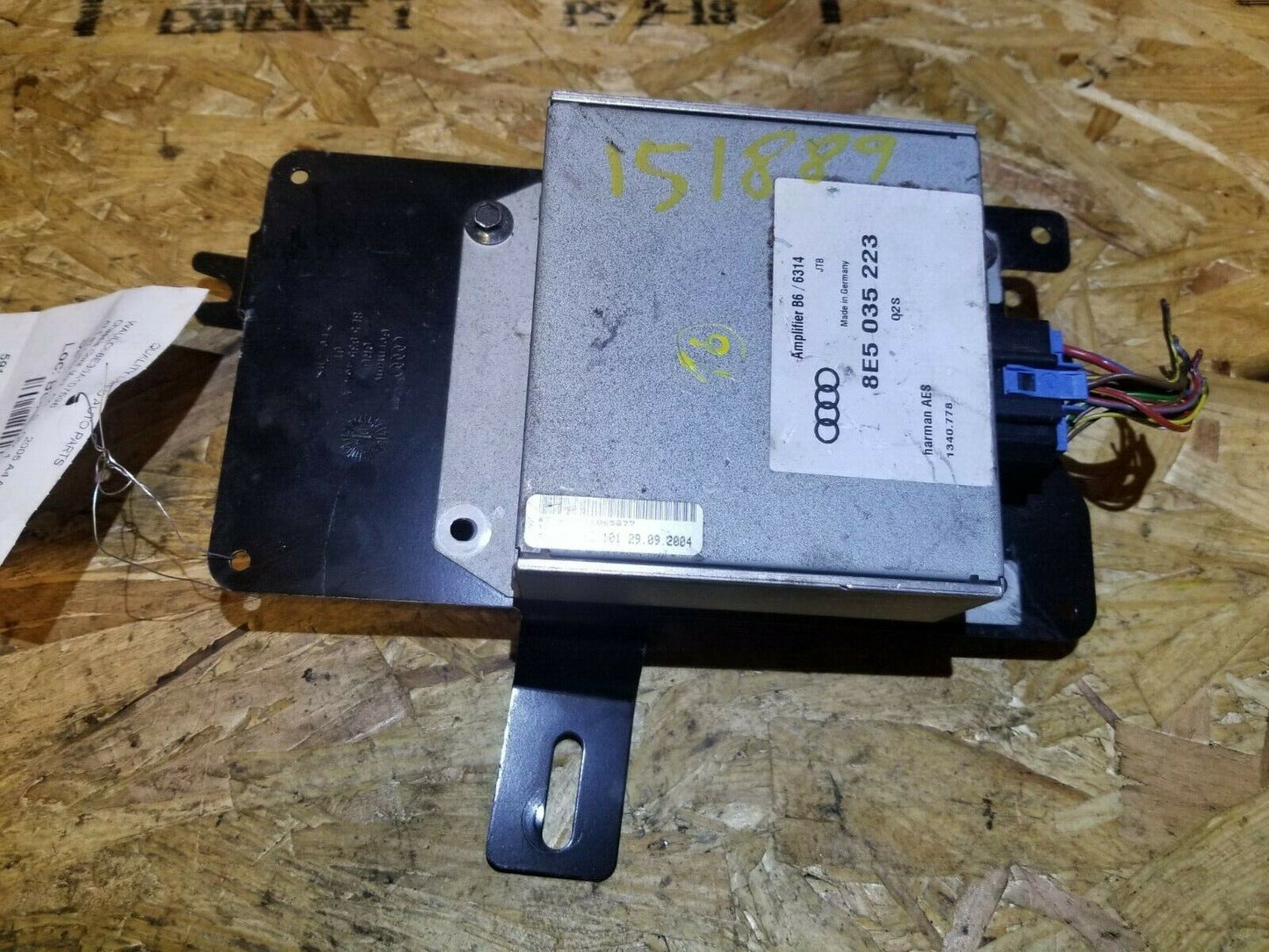 05 2005 Audi A4 Harman Becker Amplifier 8e5035223 OEM