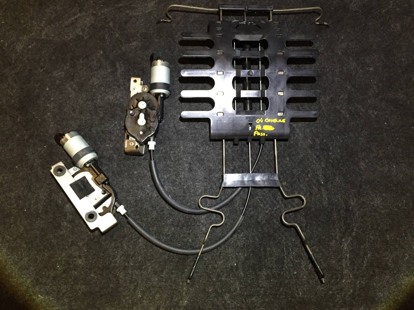 03 04 05 06 Porsche Cayenne Front Right Passenger Seat Power Lumbar Pump Motor
