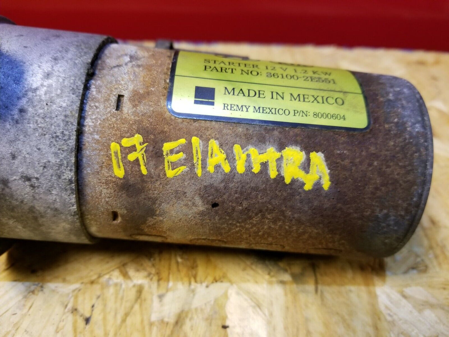 17 18 Hyundai Elantra 2.0l Starter Motor OEM 22k Miles