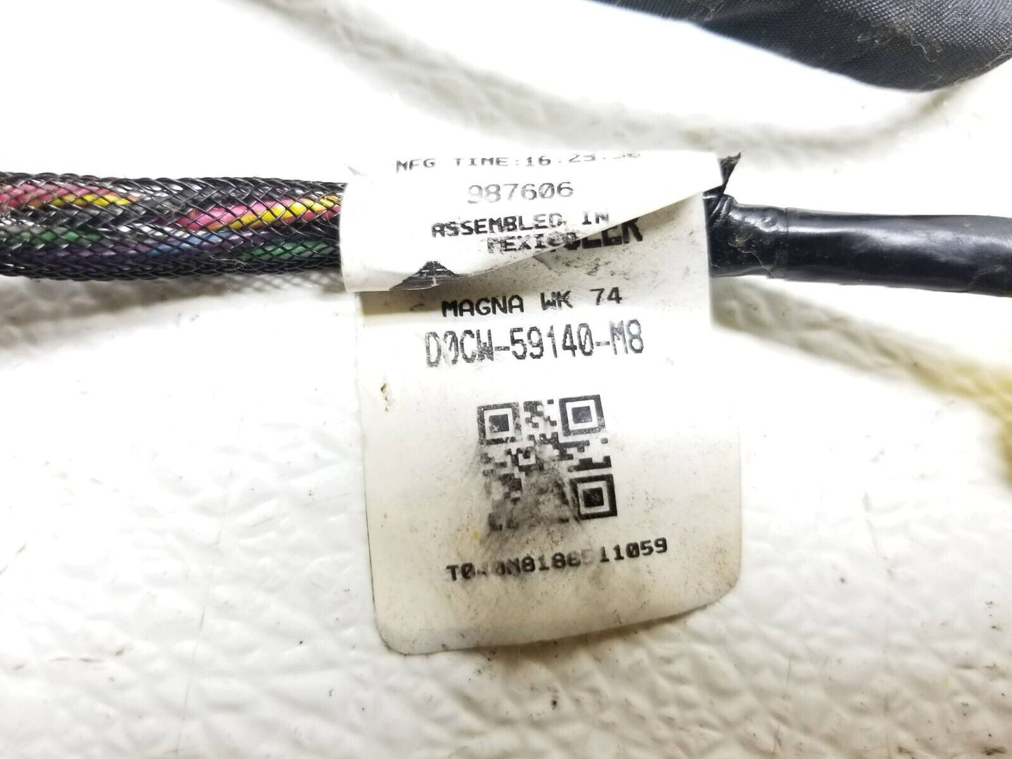14 15 16 17 Jeep Grand Cherokee Front Right Passenger Seat Wire Harness OEM