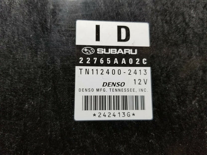10 11 12 13 14 Subaru Legacy 2.5l Ecu Ecm Engine Computer Module 22765aa02c OEM