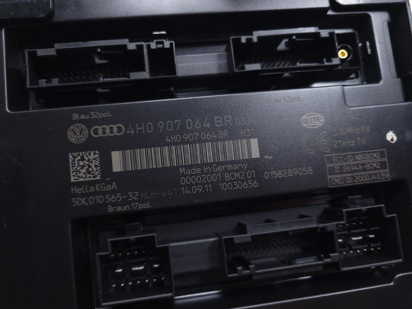 12 13 14 15 16 17 Audi A7 Comfort Control Module Ccm 4h0907064 OEM