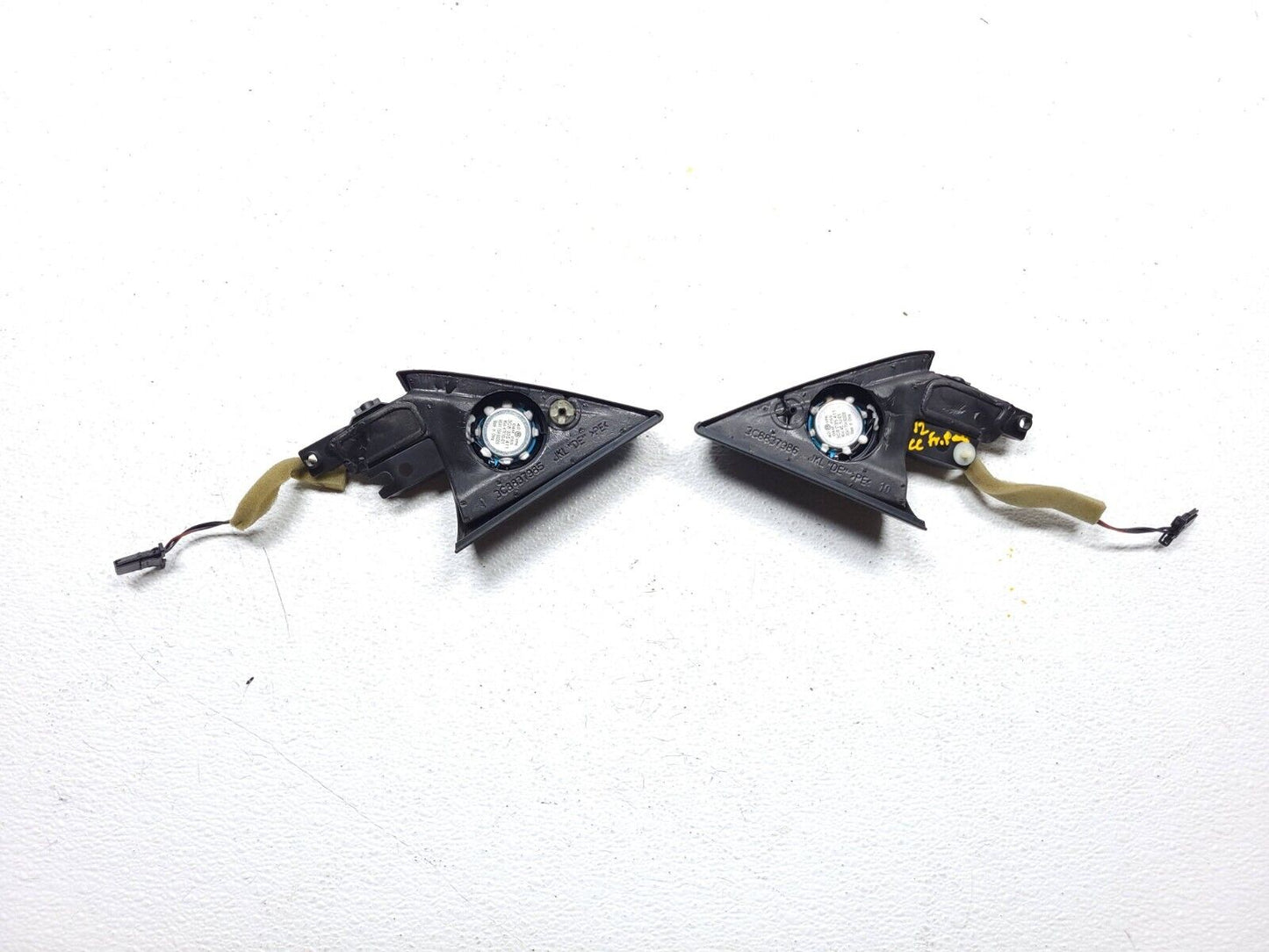 09 10 11 12 Volkswagen Cc Front Tweeter Speaker Left & Right Pair OEM