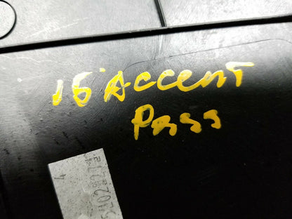 15 16 17 Hyundai Accent Hatch Right Passenger B Pillar Lower Trim Cover OEM