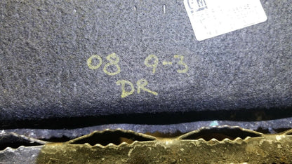 08 09 10 11 Saab 93 9-3 Rear Trunk Cover Panel Liner Trim Cover Driver Side OEM