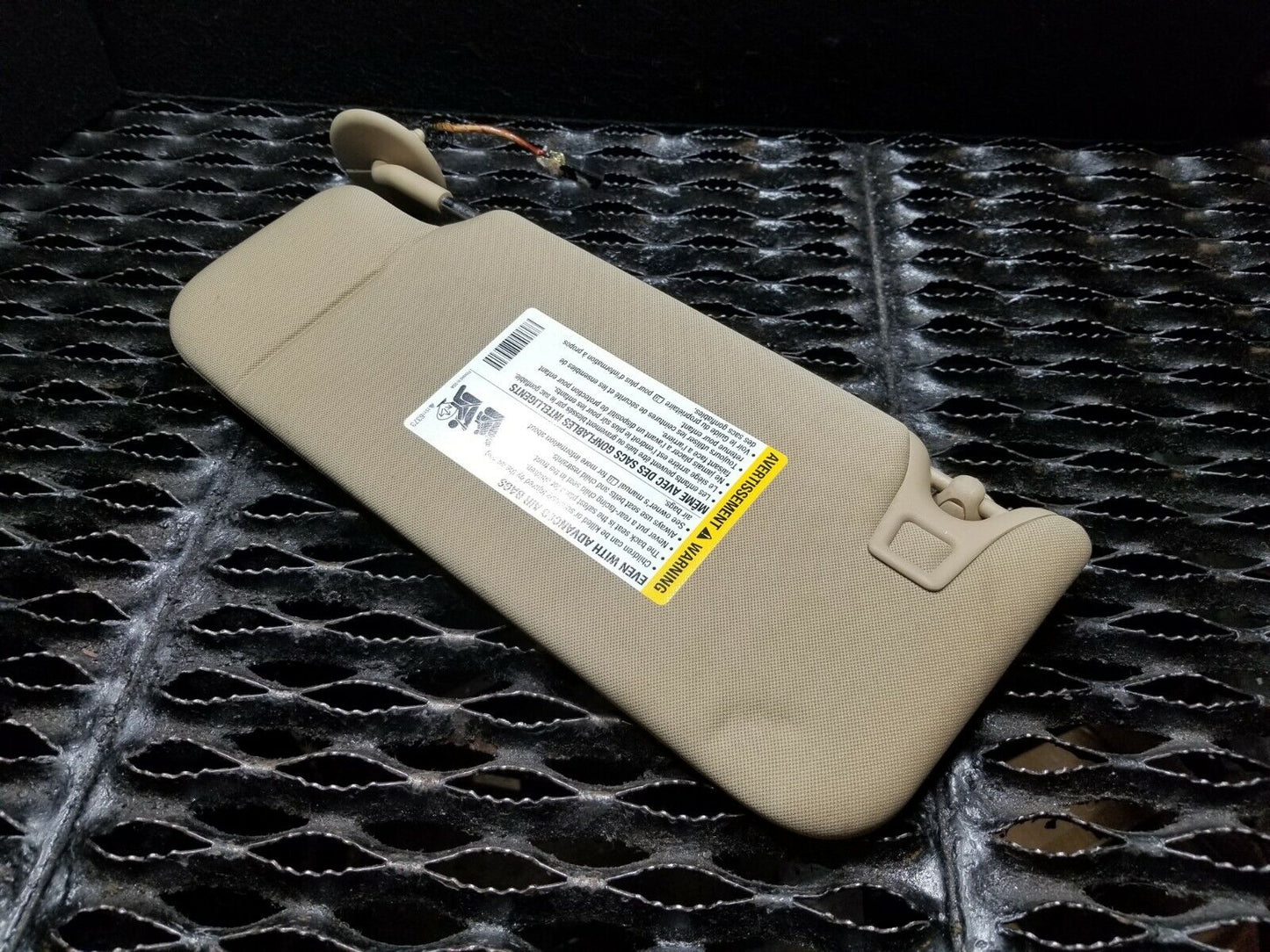 06 07 08 09 Cadillac STS Right Passenger Sun Visor OEM