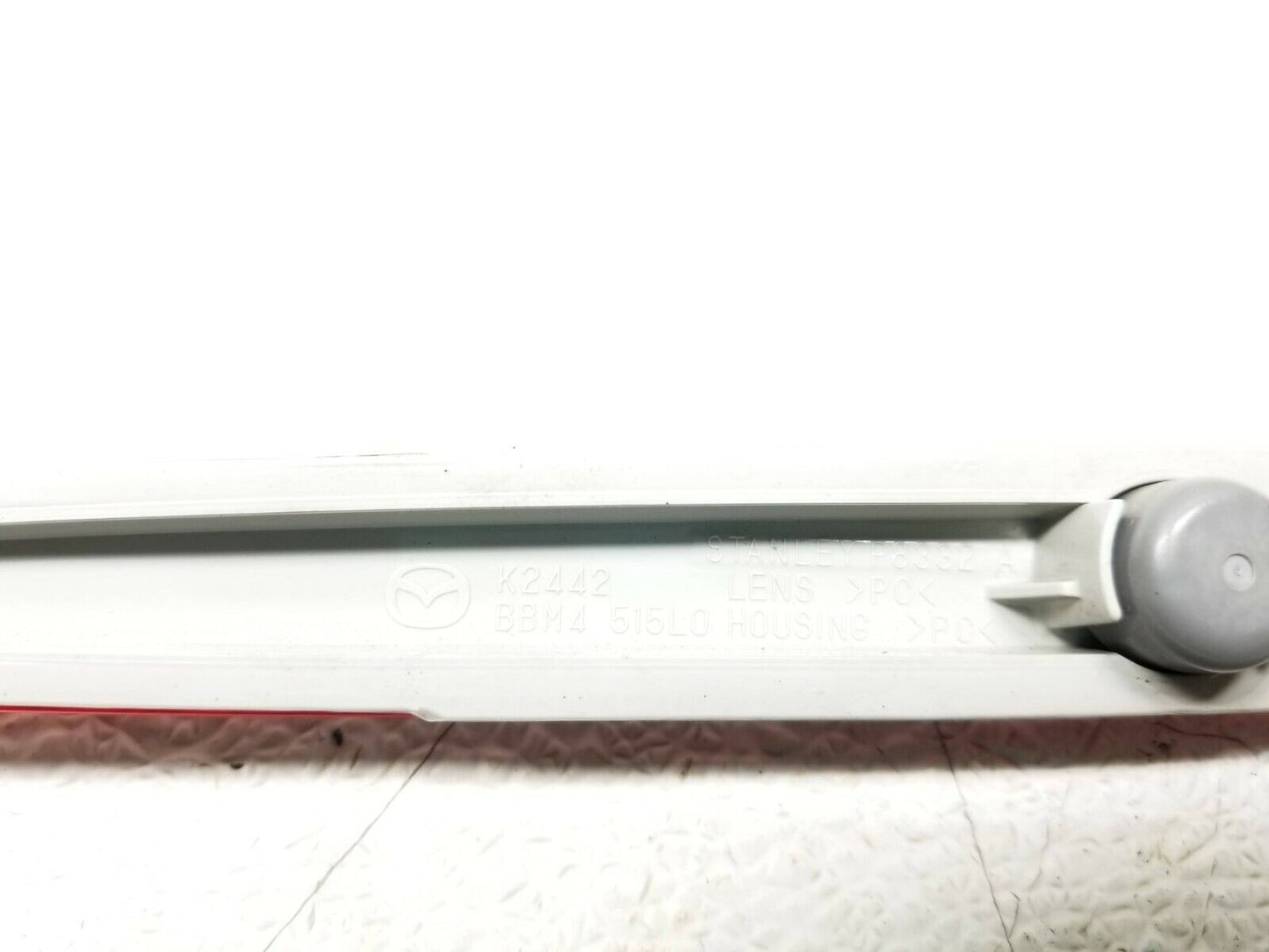 09 10 11 12 13 Mazda 3 Rear Bumper Reflector Pair OEM