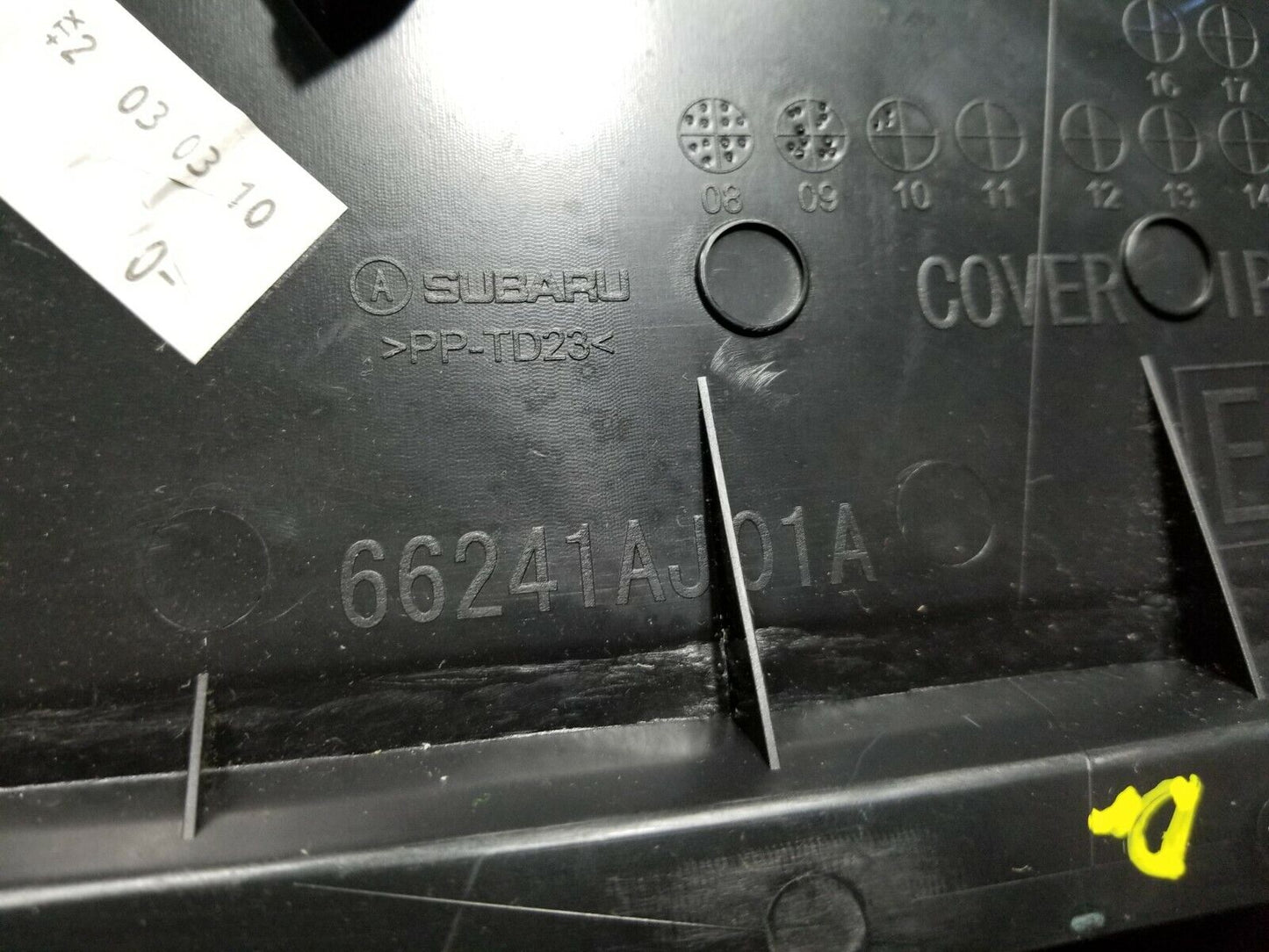 10 11 12 13 14 Subaru Legacy Dash Panel End Cap Cover Trim Left Driver Side OEM