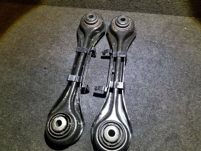 11 12 13 BMW 128i Rear Upper Wishbone Control Arm Back (pair) OEM