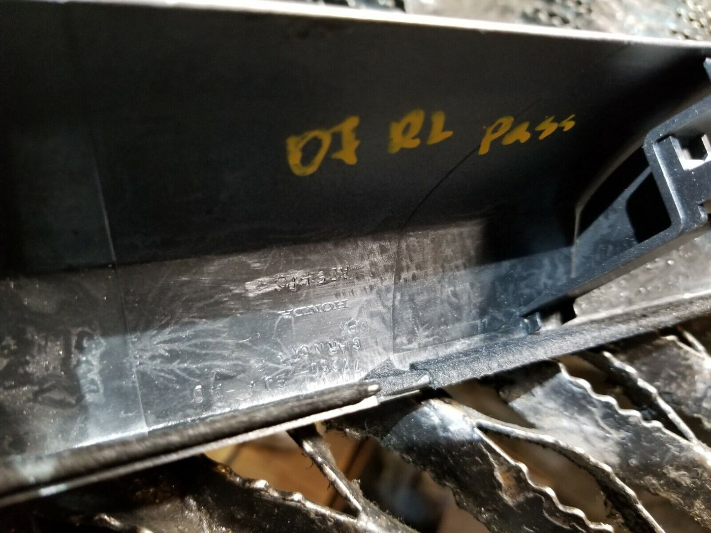 06 07 08 Acura Rl Right Passenger Side Dash Radio Bezel Trim OEM