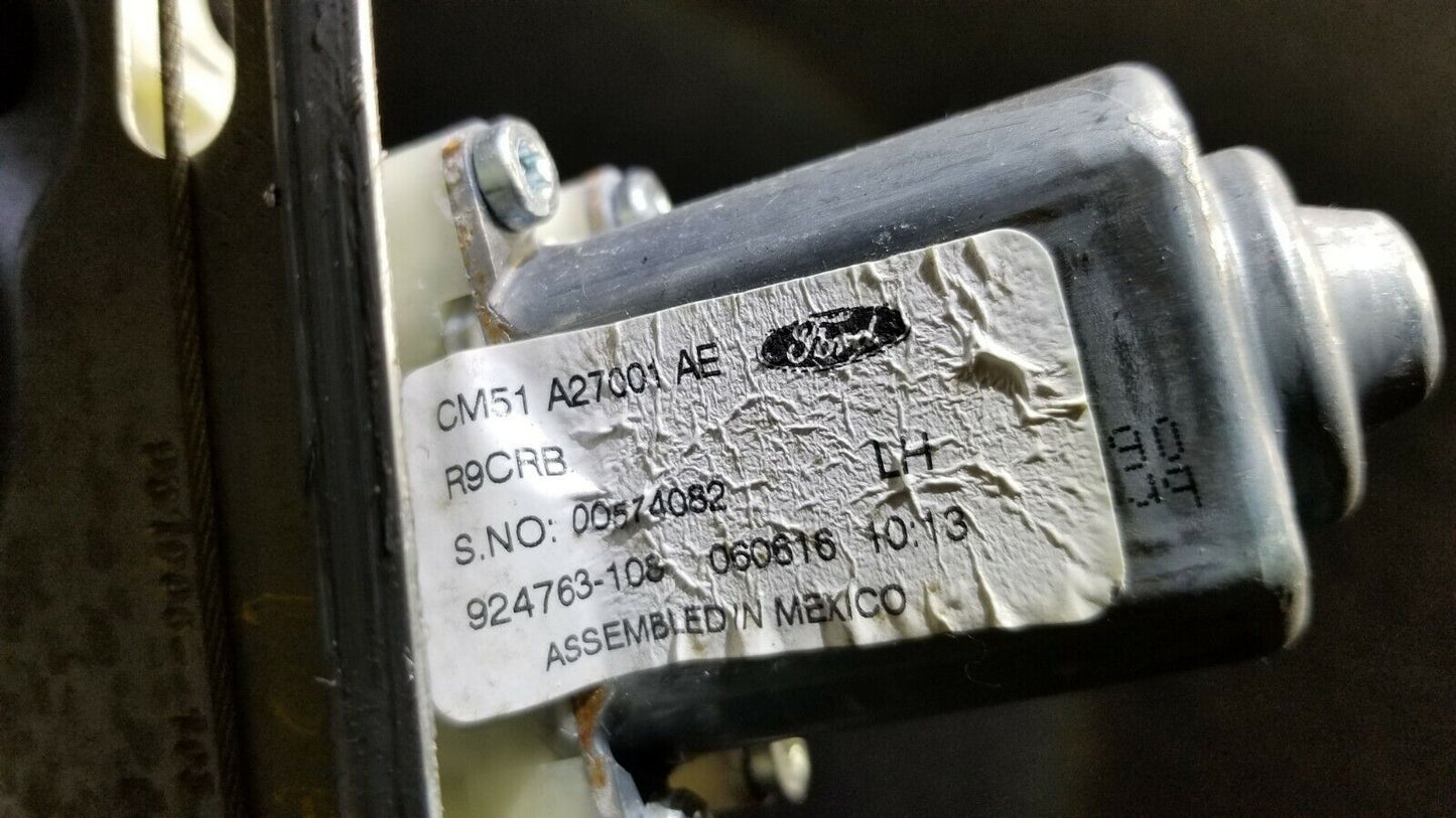 15 16 17 18 Ford Focus Rear Left Driver Side Window Motor Regulator OEM 14k
