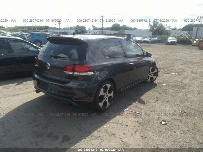 10 11 12 13 VW Golf GTI 2.0l Rear Bumper Reinforcement Absorber Bar W/ Foam OEM