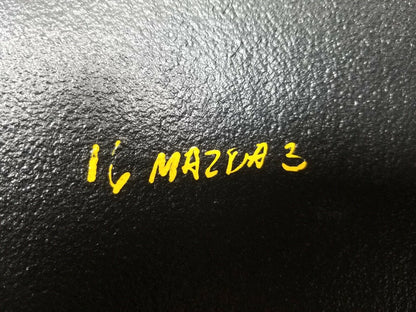 14 15 16 Mazda 3 Sdn Trunk Lid Liner Trim Cover Panel OEM 41k Miles