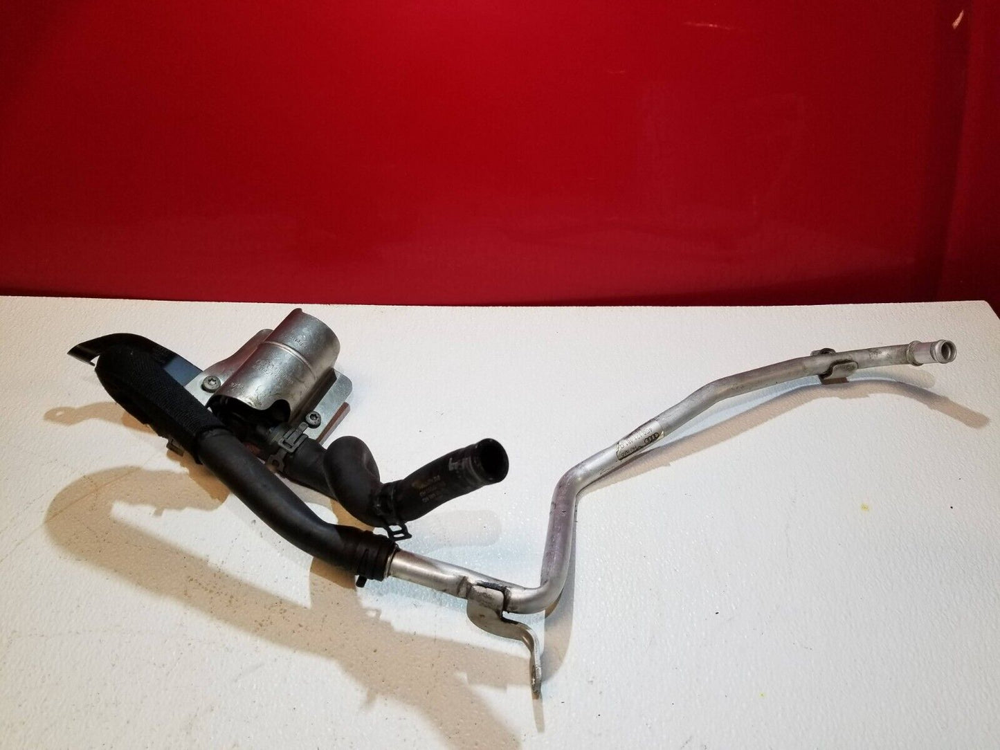 12 13 14 15 Audi A6 3.0t  Heater Valve Control Solenoid HVAC W/ Bracket   OEM