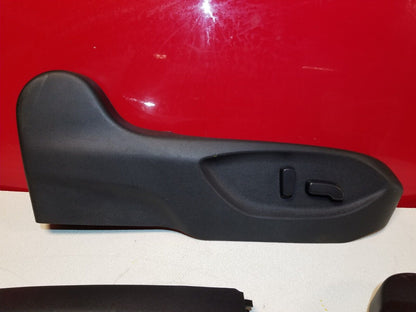 16 17 18 19 Infiniti Q50 Front Right Passenger Seat Side Cover Trim 5pcs OEM
