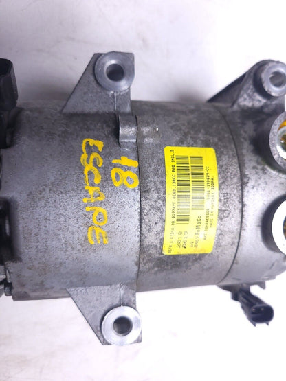 17 18 19 Ford Escape  AC Compressor Cv61-19d629-cc 1.5l OEM