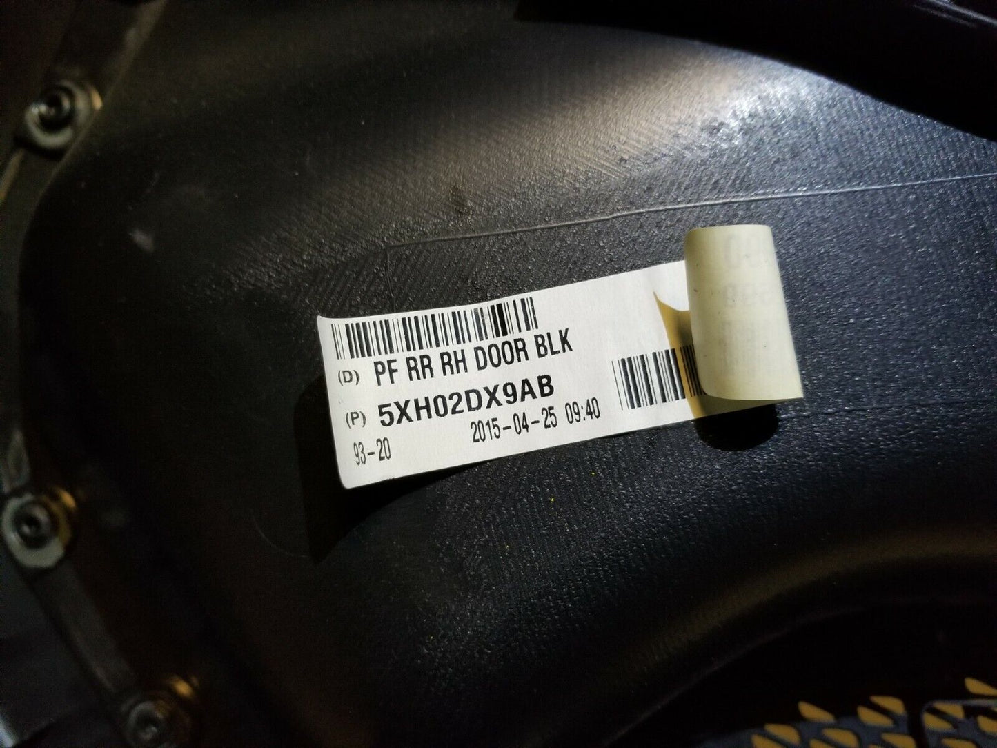 13 14 15 16  Dodge Dart Rear Right Passenger Side Door Trim Panel Ome 76k