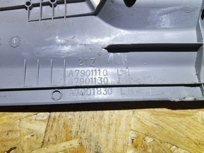 08 09 10 11 Subaru Forester Front Driver Seat Side Trim Panel 3pcs OEM