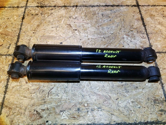 12 13 14 15 16 Hyundai Accent Hatch Rear Shock Strut Absorber Pair OEM