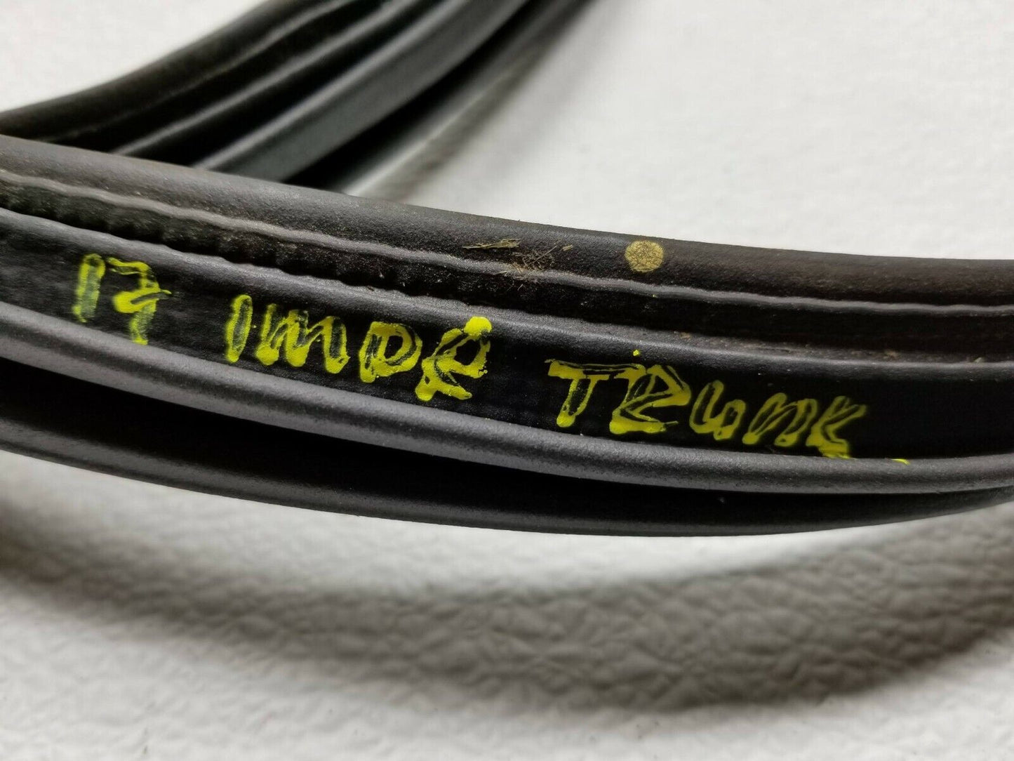 17 18 19 Subaru Impreza Sport Rear Trunk Weatherstrip Seal OEM 64k
