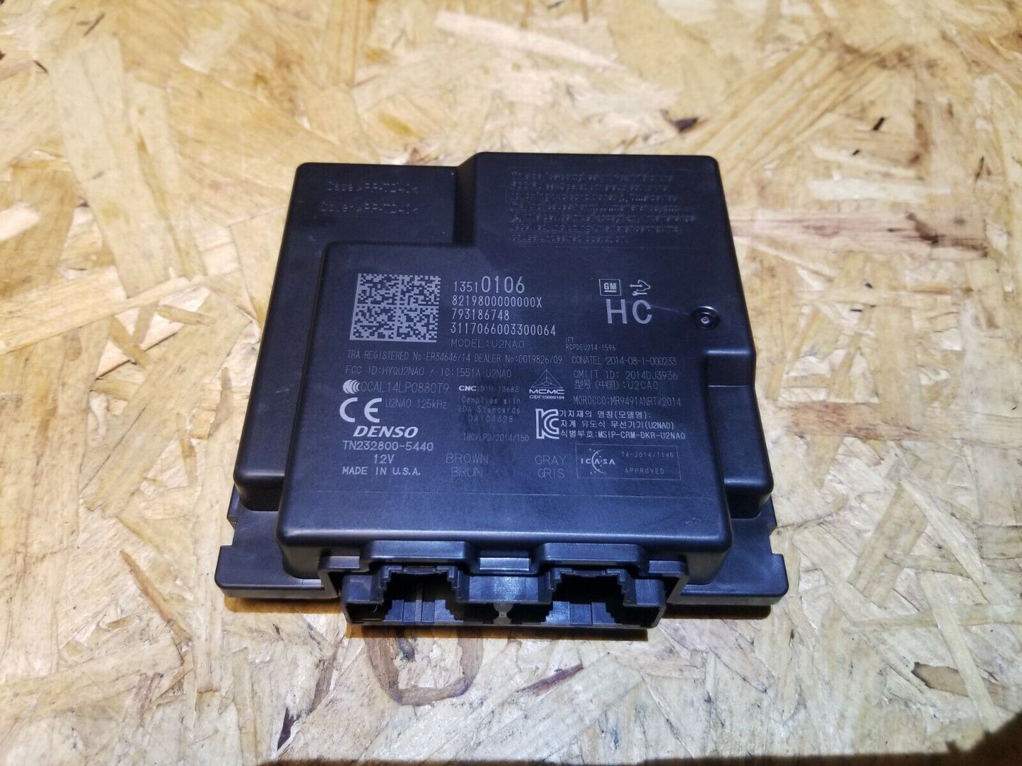 16 17 18 19 Chevrolet Malibu Anti Theft Keyless Entry Control Module OEM 3k