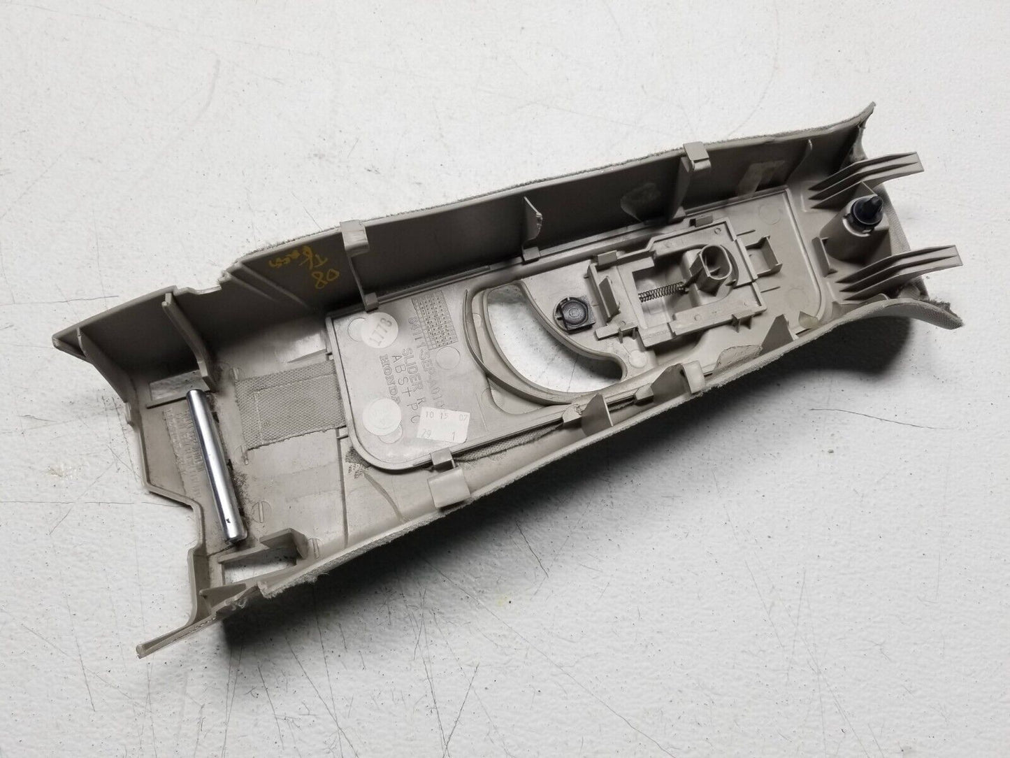 07 08 Acura Tl Type-s Passenger B Pillar Upper Trim Cover OEM