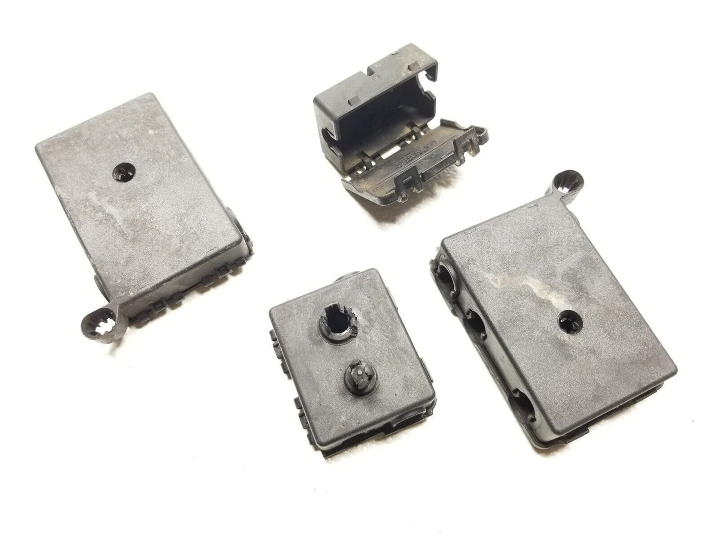 09 10 11 12 BMW 750li Connector Bracket Box 4pcs OEM