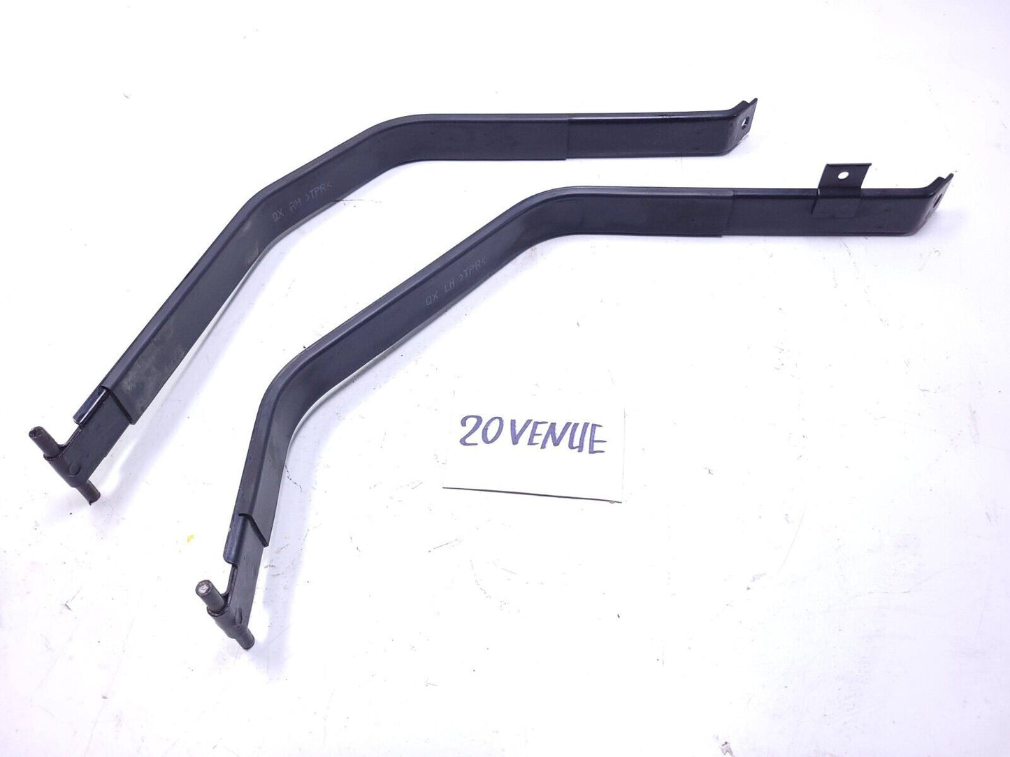 20 21 22 Hyundai Venue Fuel Gas Tank Strap Metal Bracket Support Pair OEM