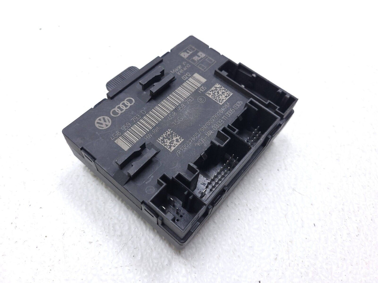 12 13 14 15 16 17 Audi A7 Door Control Module Front Left Driver Side OEM