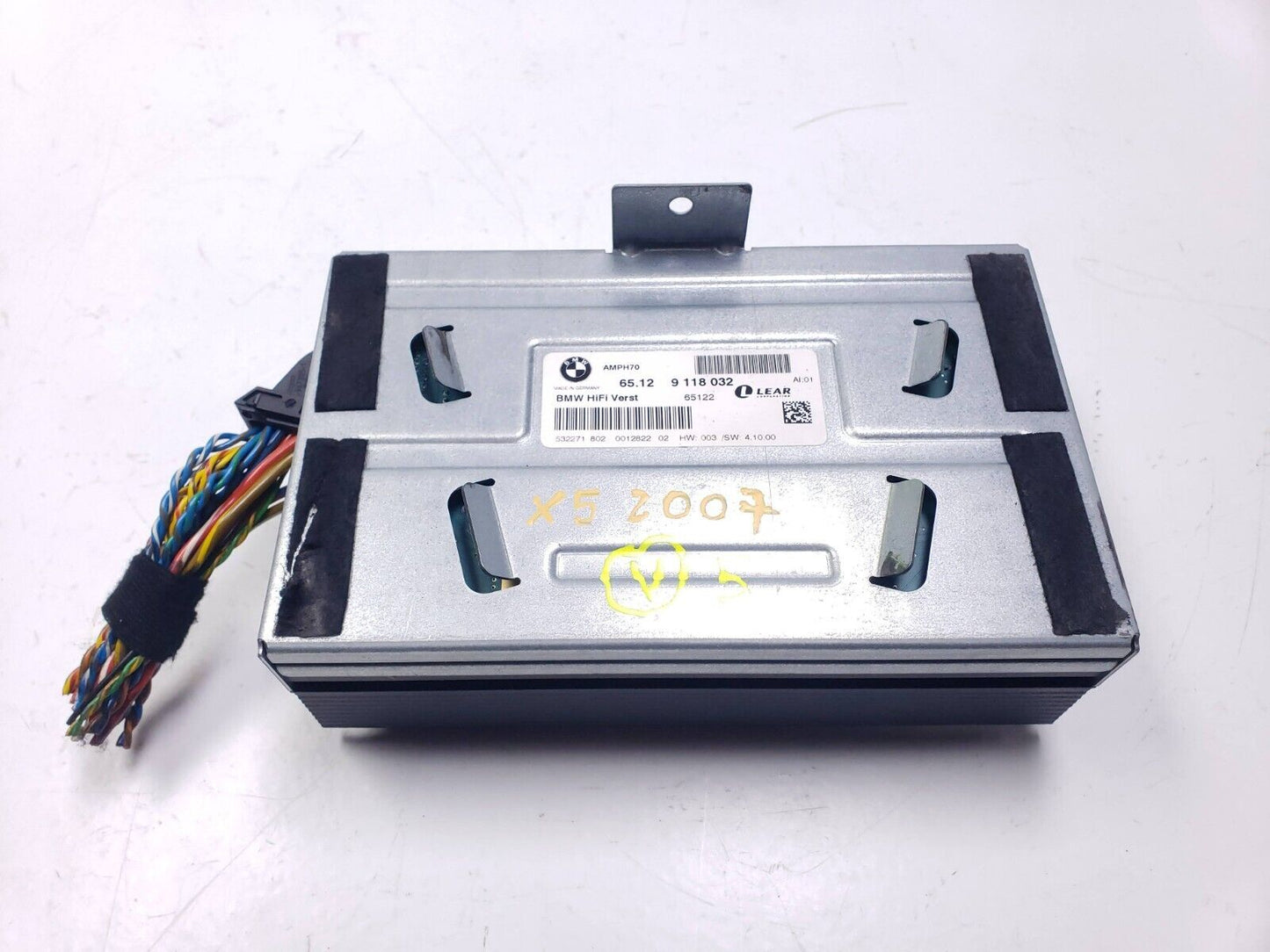 2007-2010 BMW X5 E70 Top Hifi Sound System Amplifier  65129118032 OEM