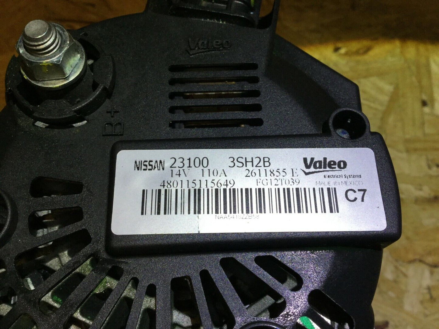 16 17 18 Nissan Sentra Alternator Generator OEM 8k