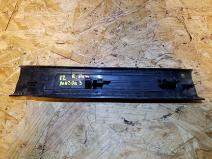 10 11 12 13 Mazda 3 Rear Right Passenger Door Sill Kick Plate Trim OEM