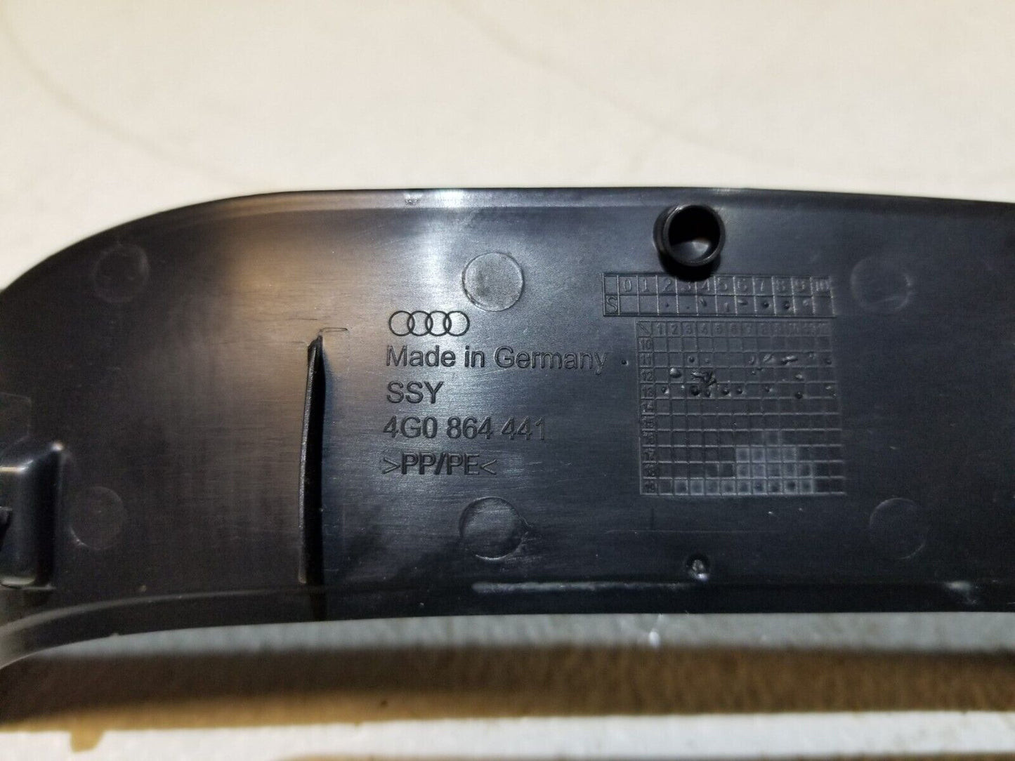 12 13 14 15 Audi A6 Dash Instrument Panel Trim Cover 4g0864441 OEM